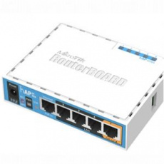 MikroTik RouterBOARD RB951Ui-2n, hAP,CPU 650MHz, 5x LAN, 2.4Ghz 802.11n, 1x PoE out, case