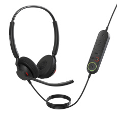 Jabra Engage 40 (Inline Link)/Stereo/ANC/USB-C/Drát/Černá