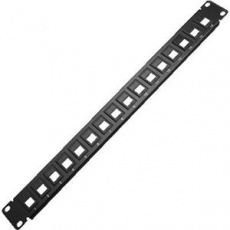 OPTIX UTP Patchpanel, neosazený, 1U, 16-Port