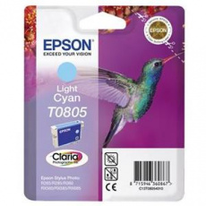 EPSON cartridge T0805 light cyan (kolibřík)