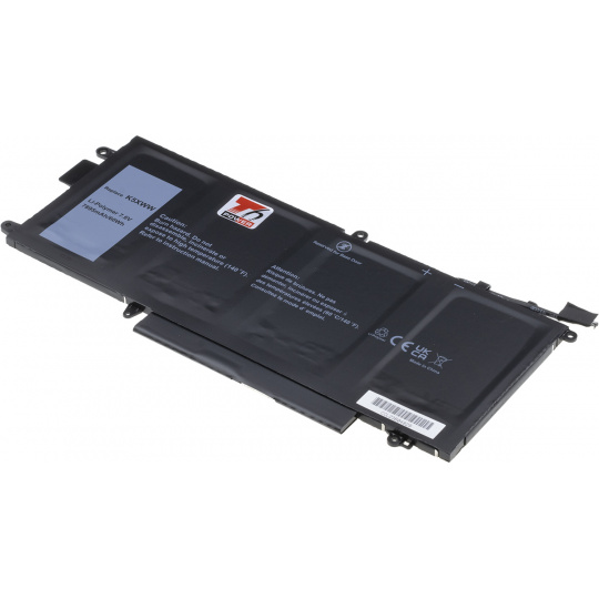 Baterie T6 Power Dell Latitude 5289, 7389, 7390 2in1, 7895mAh, 60Wh, 4cell, Li-pol