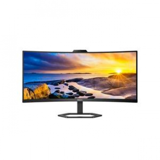 Philips LCD 34E1C5600HE 34" zakřivený VA/3440x1440@100Hz/1ms/300cd/DP/HDMI/4xUSB/USB-C/Webcam/Repro/HAS/VESA