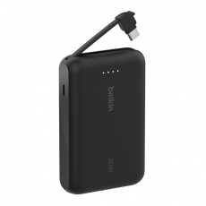 Belkin 10k powerbanka PD 20W USB-C, černá