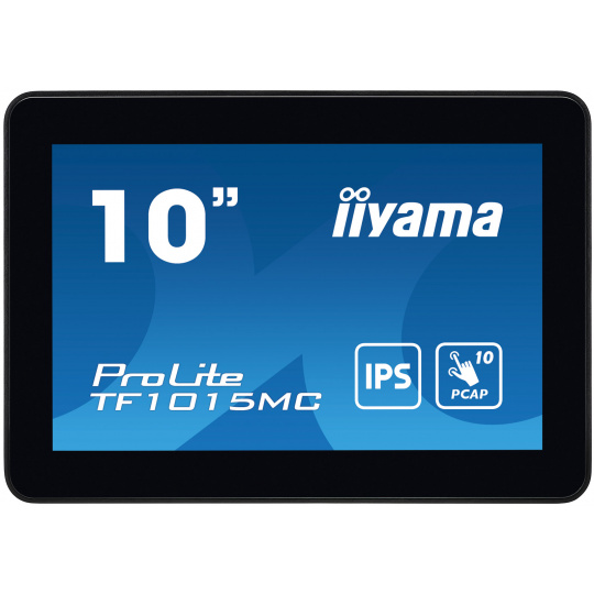 10" iiyama TF1015MC-B3: WXGA,10P,VGA,HDMI,DP