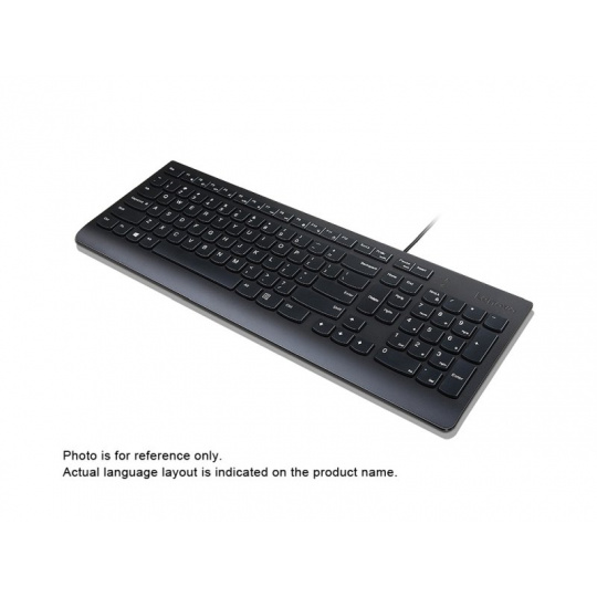 Lenovo klávesnice Essential Wired (Black) CZ