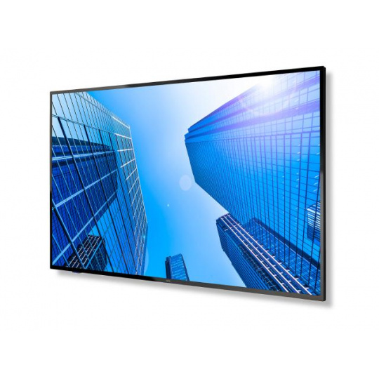 NEC 65" MultiSync E658 - IPS direct LED/3840x2160/4000:1/8ms/350cd/m2/VGA/3 x HDMI/ 16/7 proof/ Media Player/černý