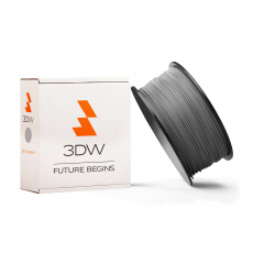 3DW - PLA filament 1,75mm stříbrná, 0,5kg,tisk 190-210°C