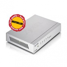 Zyxel GS-105B, 5-port 10/100/1000Mbps Gigabit Ethernet switch, desktop