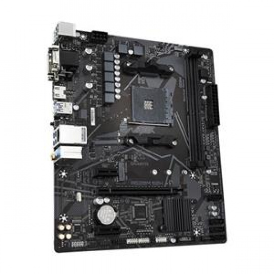 GIGABYTE MB Sc AM4 A520M S2H, AMD A520, 2xDDR4, 1xHDMI, 1xDVI, VGA, mATX