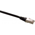 Patch cord FTP cat5e 1,5M černý