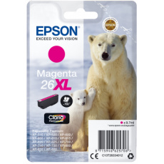 Epson Singlepack Magenta 26XL Claria Premium Ink