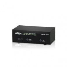 ATEN VS0201-AT-G 2 PORT VGA Switch with Audio W/EU ADP