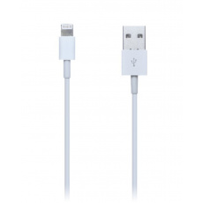 CONNECT IT Wrez Apple Lightning - USB, bílý, 2m