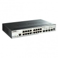 D-Link DGS-1510-20 20-Port Gigabit Stackable SmartPro Switch including 2 SFP ports and 2 x 10G SFP+ ports- 16 x 10/10