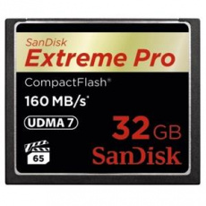 SanDisk CF 32 GB Extreme Pro (160MB/s, VPG65, UDMA7)