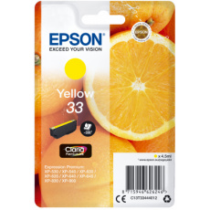 Epson Singlepack Yellow 33 Claria Premium Ink