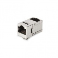 DIGITUS Professional CAT 6A Class EA Modular Coupler, shielded, angled