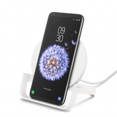 Belkin BOOST CHARGE™ Qi 10W Bezdrátová stojánková nabíječka, bílá