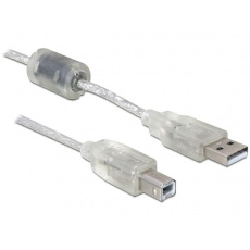 Delock kabel USB 2.0 typ A samec > USB 2.0 typ B samec 0,5m