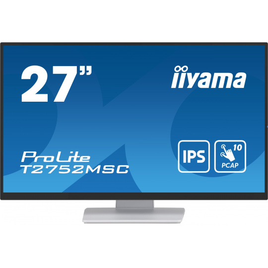 27" iiyama T2752MSC-W1:IPS,FHD,PCAP