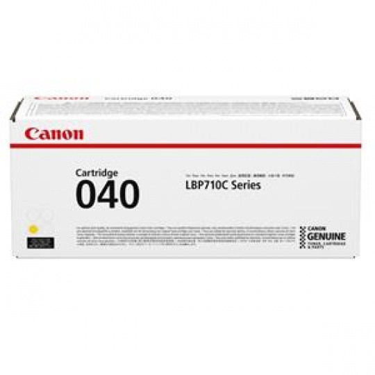 Canon toner 040/Yellow/5400str.