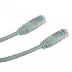 DATACOM Patch cord UTP CAT5E 75m šedý