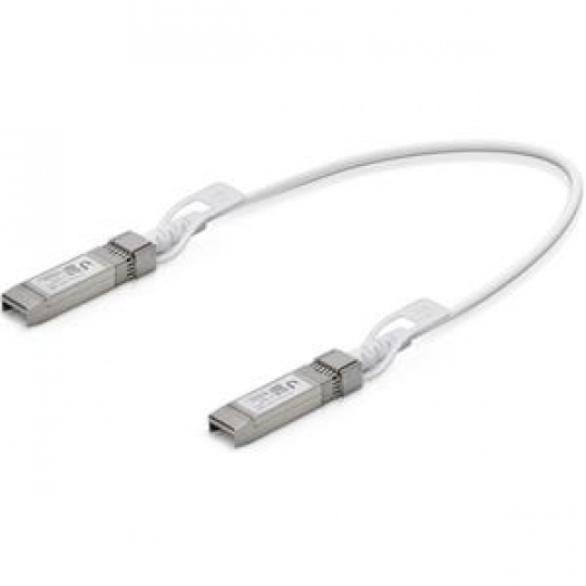 Ubiquiti UC-DAC-SFP+, UniFi SFP DAC Patch Cable, 0,5m, 10Gbps, bílý