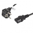 LANBERG CEE 7/7 na IEC 320 C13 POWER CORD 1.8M VDE černý