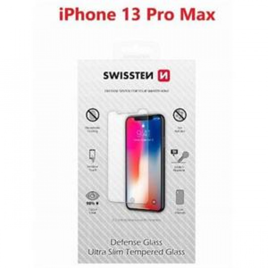 SWISSTEN OCHRANNÉ SKLO APPLE IPHONE 13 Pro Max RE 2,5D