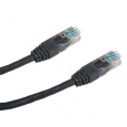 DATACOM Patch cord UTP CAT5E 3m černý