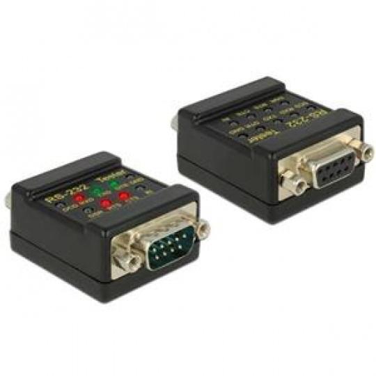 Delock RS-232 Tester DB9 samice > DB9 samec