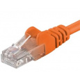 Patch kabel UTP RJ45-RJ45 level 5e 5m oranžová