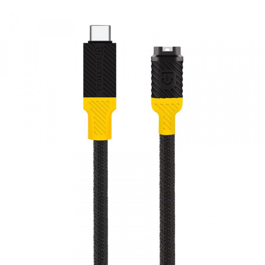 Tactical Recce 3:20 kabel pro Garmin USB-C Black/Yellow