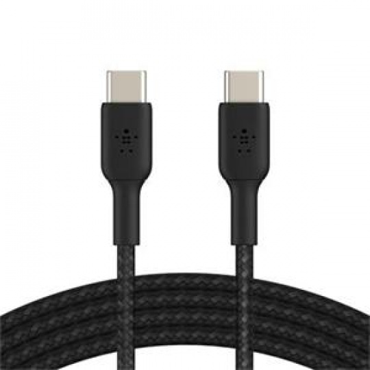 Belkin BOOST CHARGE™ USB-C/USB-C kabel, 2m, černý - odolný