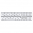 Apple Magic Keyboard Numeric Touch ID/Bezdrátová Bluetooth/GER layout/Bílá