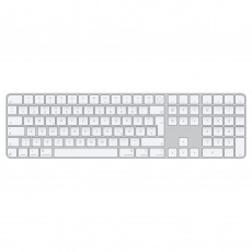 Apple Magic Keyboard Numeric Touch ID/Bezdrátová Bluetooth/GER layout/Bílá