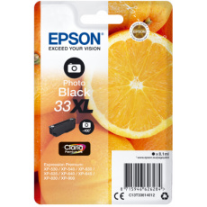 Epson Singlepack Photo Black 33XL Claria Prem. Ink