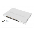 Switch Mikrotik CRS328-24P-4S+RM 800MHz CPU, 512MB, 24x GLAN, 4x SFP + cage, ROS L5, PSU,1U Rack