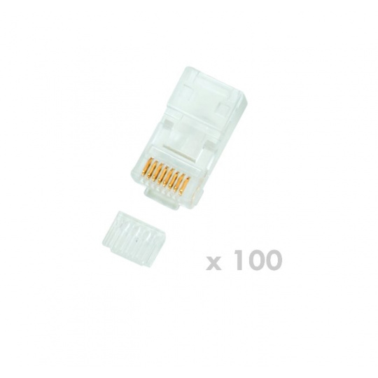 DATACOM Plug UTP CAT6 8p8c- RJ45 lanko - 100 pack