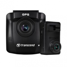 Transcend DrivePro 620 duální autokamera, Full HD 1080/1080, úhel 140/140°, 2x32 GB microSDXC,GPS, G-Senzor/Wi-Fi, černá