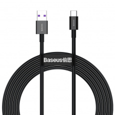 Baseus Datový kabel Superior Series USB/USB-C 66W 2m (11V 6A) černý