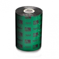 Resin Ribbon, 64mmx74m (2.52inx242ft), 5095; High Performance, 12mm (0.5in) core,