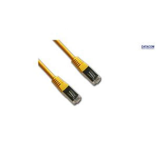 DATACOM Patch cord FTP CAT5E 2m žlutý