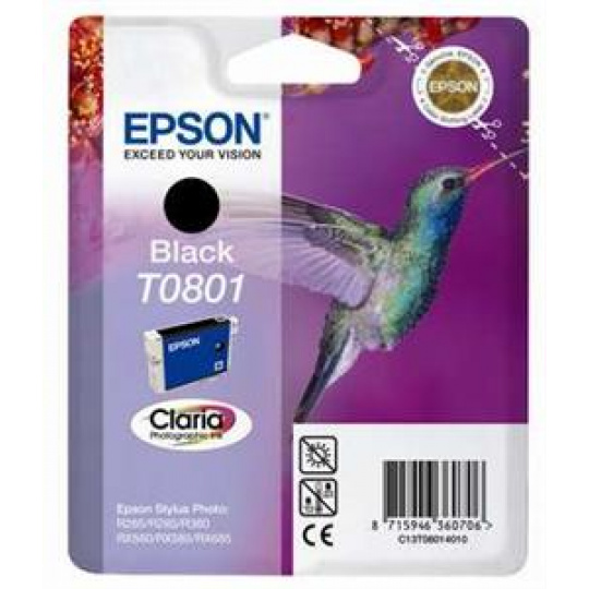 R265/360,RX560 Black Ink cartridge (T0801)