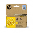 HP Ink Cartridge 937e EvoMore/Yellow/1650 stran