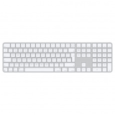 Apple Magic Keyboard Numeric Touch ID/Bezdrátová Bluetooth/CZ layout/Bílá