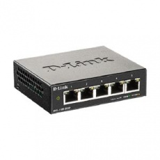 D-Link DGS-1100-05V2/E 5-Port Gigabit Smart Managed Switch- 5-Port 100BaseTX Auto-Negotiating 10/100/1000Mbps Switch