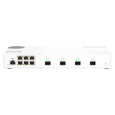 QNAP řízený switch QSW-M2106-4S (6x 2,5GbE RJ45 a 4x 10GbE SFP+)