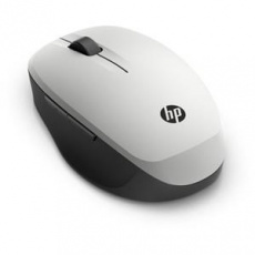 HP 300 bezdrátová myš Dual Mode - stříbrná