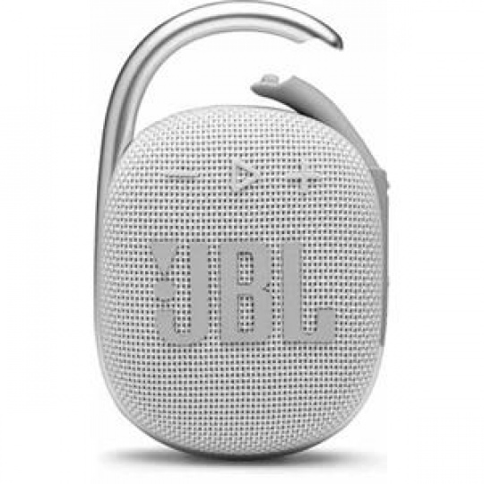 JBL Clip 4 - White (Original Pro Sound, IP67, 5W)